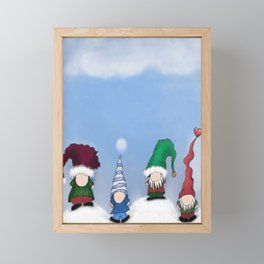 The Gnome Posse Framed Mini Art Print