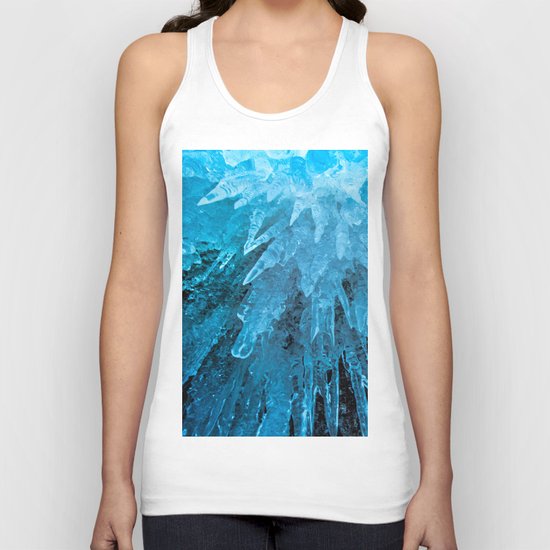 Ice Stalactites Unisex Tank Top