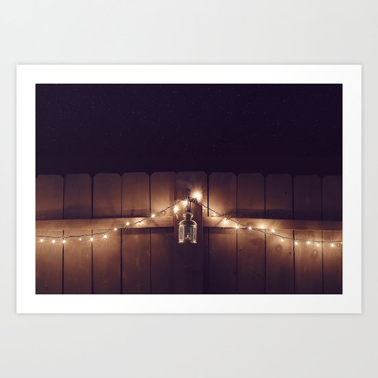 Night Lights Art Print