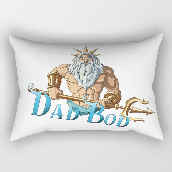 Dad Bod Rectangular Pillow