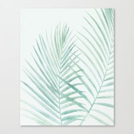 Cool Minty Tropics Canvas Print