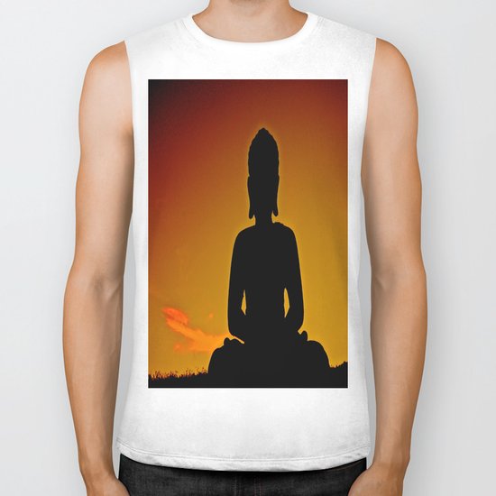 In Buddha's Shadow Biker Tank