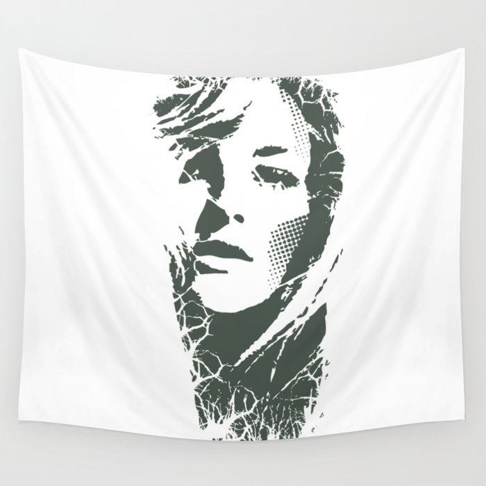 The Woman of Nature Wall Tapestry