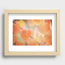 Fading Hearts Recessed Framed Print