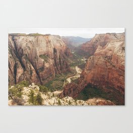 Observation Point Zion Canvas Print
