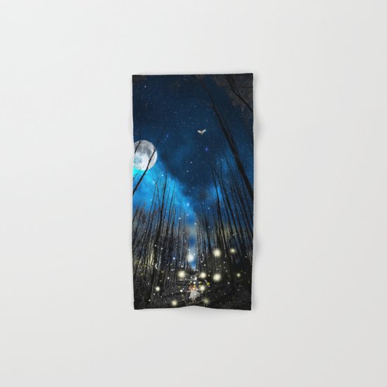 FIREFLIES NIGHT Hand & Bath Towel