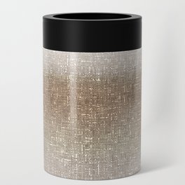 coffee latte ombre architectural glass texture look Can Cooler