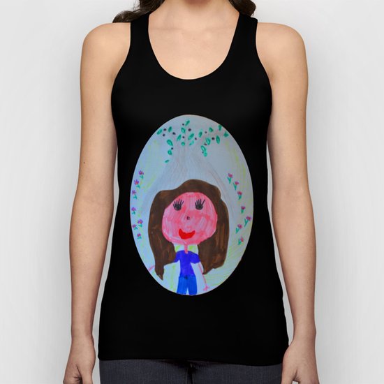 Elisavet loved the olive tree Unisex Tank Top