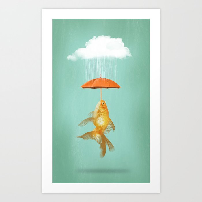 Fish Cover Art Print