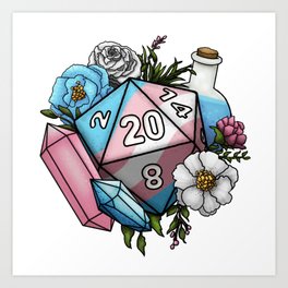 D20 Art Prints For Any Decor Style Society6