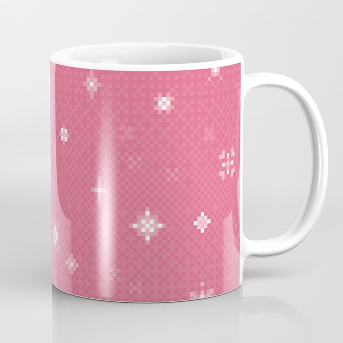 Pretty Pink Starlight (8bit) Coffee Mug
