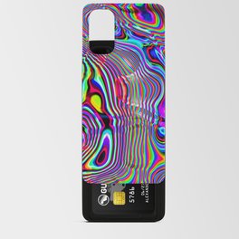 Funky liquid shapes Android Card Case
