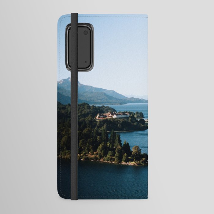 Argentina Photography - Huge Lake Surrounded By Tall Mountains Android Wallet Case