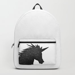 Black Glitter Unicorn Backpack | Fairytale, Iloveunicorns, Blackglitter, Glitterunicorn, Unicornlover, Magical, Majestic, Blackunicorn, Majesticunicorn, Black 