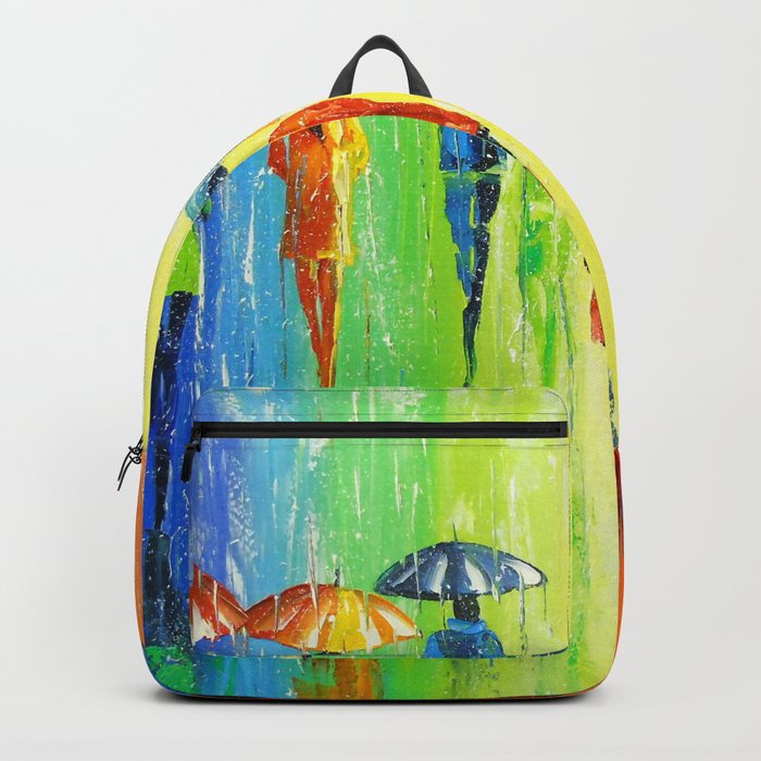 If it rains , then a bright Backpack