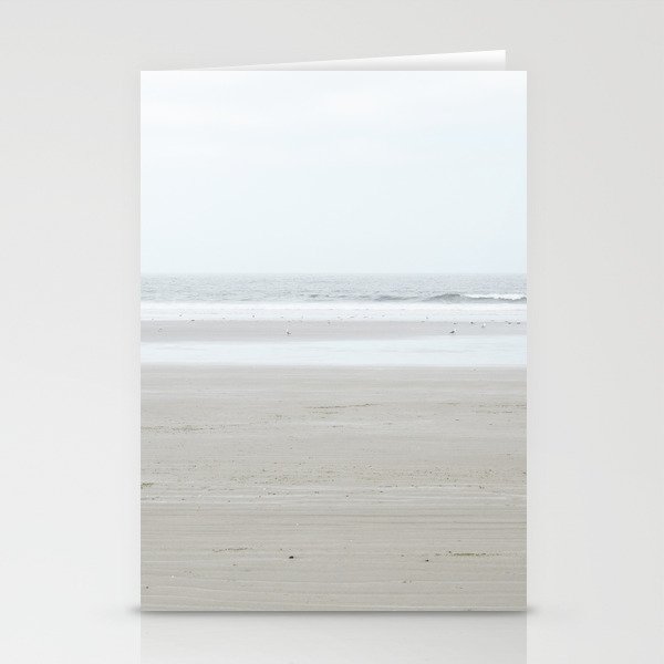 Sleeping Sickness Stationery Cards | Photography, Digital, Photography, Ocean, Surf, Moody, Cloudy, Tofino, Canada