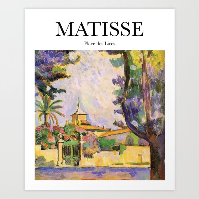 Matisse - Place des Lices Art Print