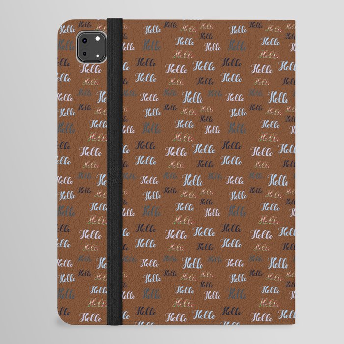 Hello iPad Folio Case