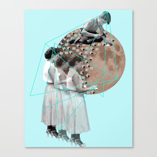 Gothic Moon Maker Canvas Print