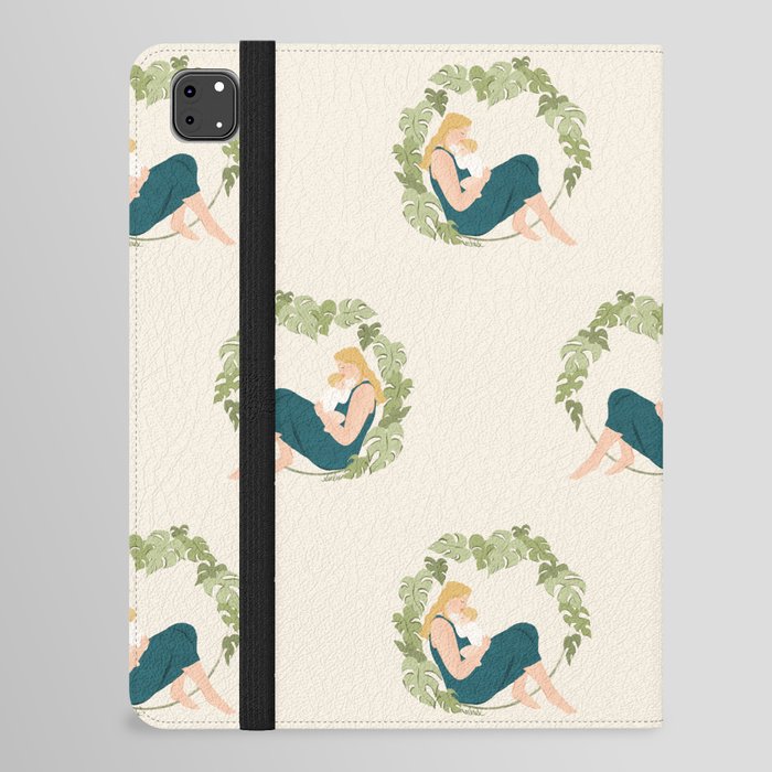 Maternal Bond (Blond) iPad Folio Case