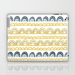 Tropical Happy Rainbow Abstract Laptop Skin