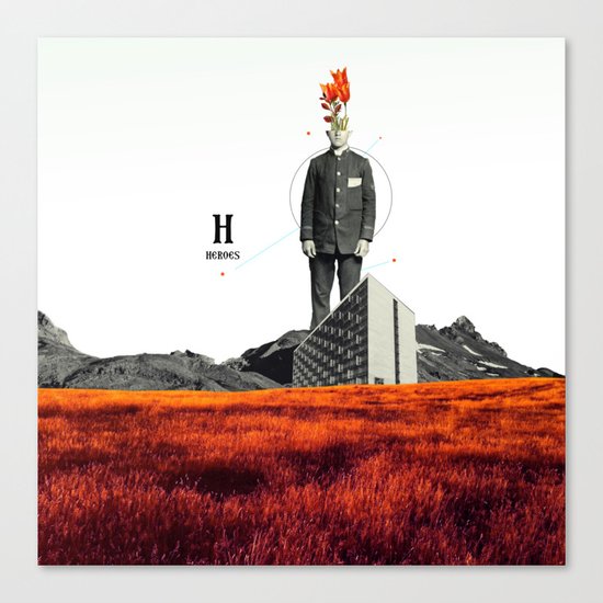 Heroes Canvas Print