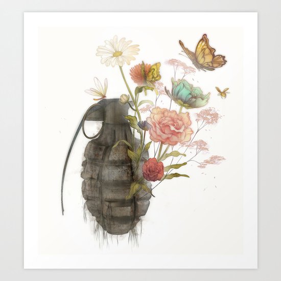 Containability to Sustainability Art Print