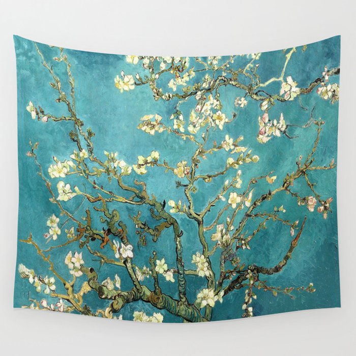 HD Vincent Van Gogh Almond Blossoms Wall Tapestry