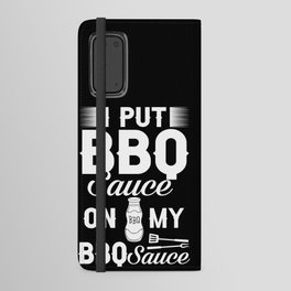 BBQ Sauce Barbeque Recipes Korean Barbecue Keto Android Wallet Case