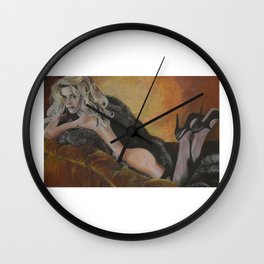 Kate Winslet 1 Wall Clock