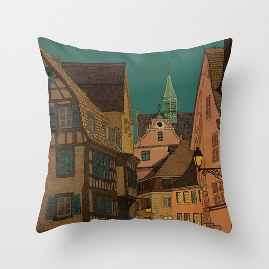 Evening Throw Pillow
