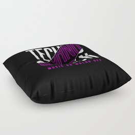 Techno Queen Design Floor Pillow