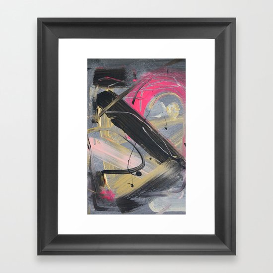 Downtown Framed Art Print