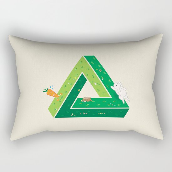 Chasing Rectangular Pillow