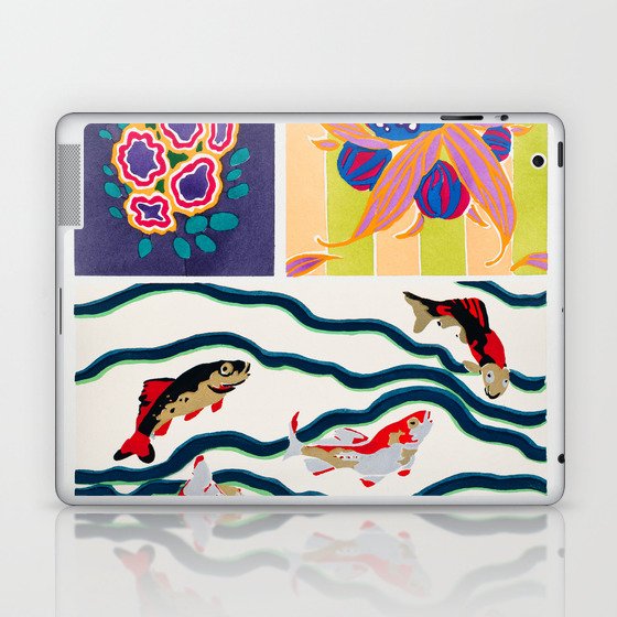 Dessins and Coloris Nouveaux Laptop & iPad Skin