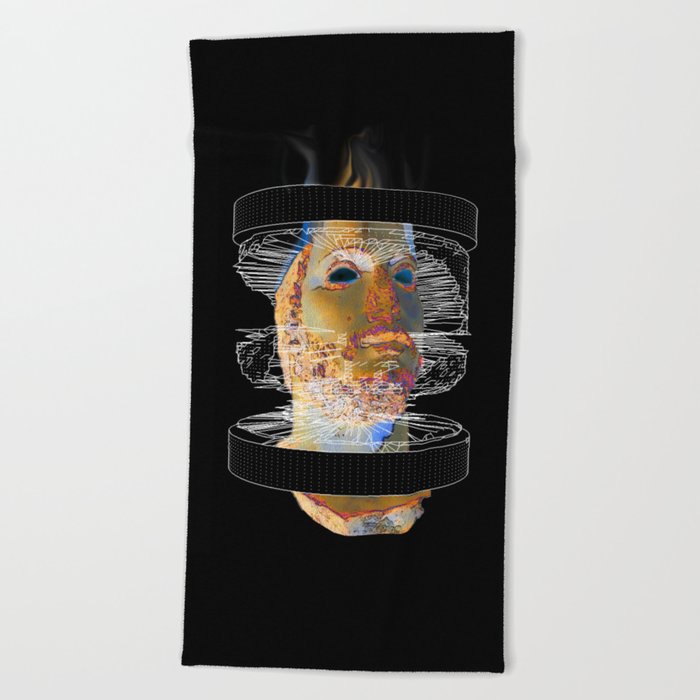 homo sapiens Beach Towel