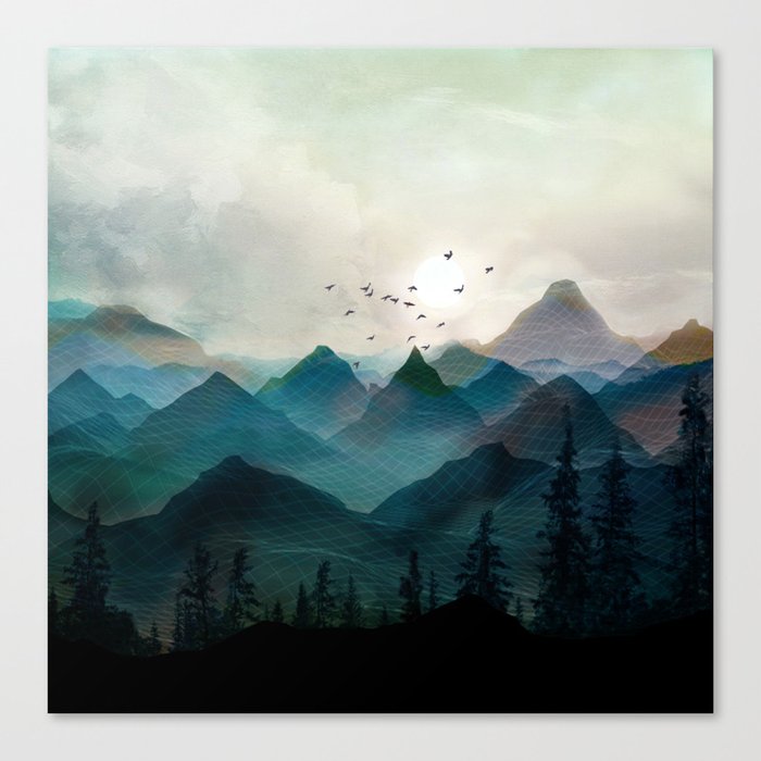 Mountain Sunrise II Canvas Print