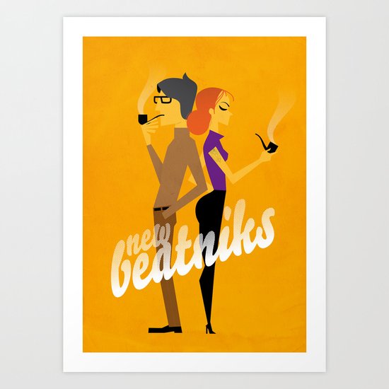 New Beatniks Art Print