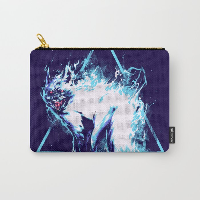 flaming Fox Carry-All Pouch