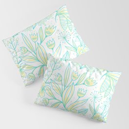 Yellow Garden Pillow Sham