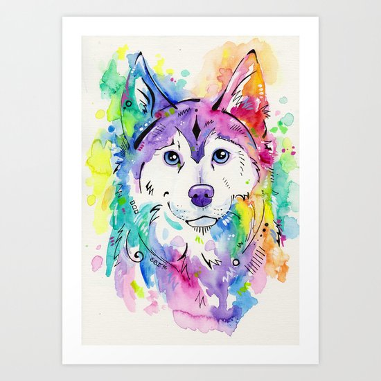 Happy Art Print