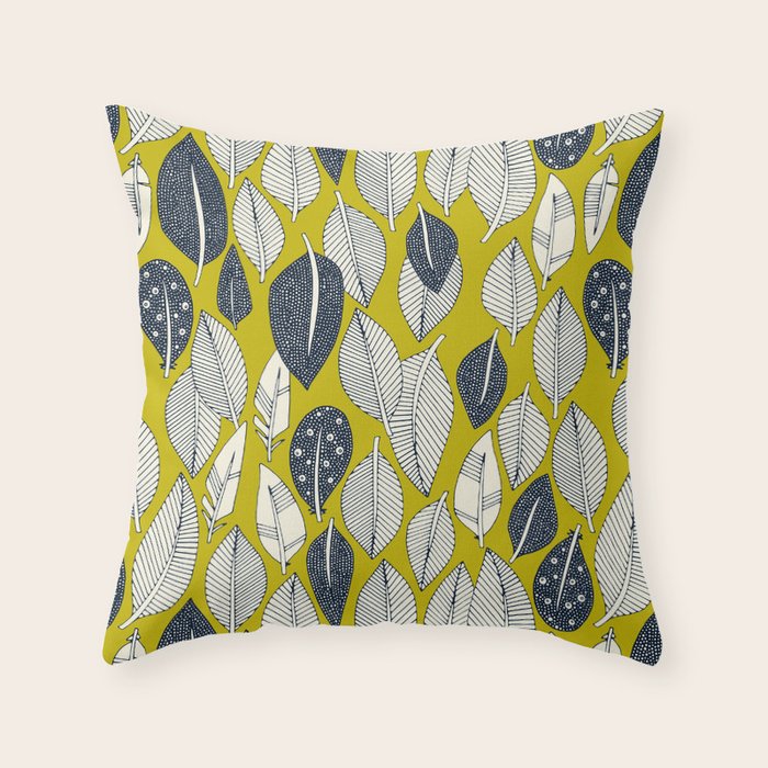 chartreuse throw pillow