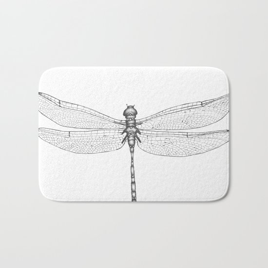 Dragonfly Wings Bath Mat