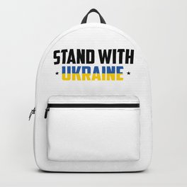 Stand With Ukraine Backpack