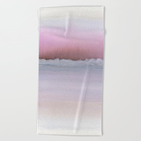 Pastel Horizon Beach Towel