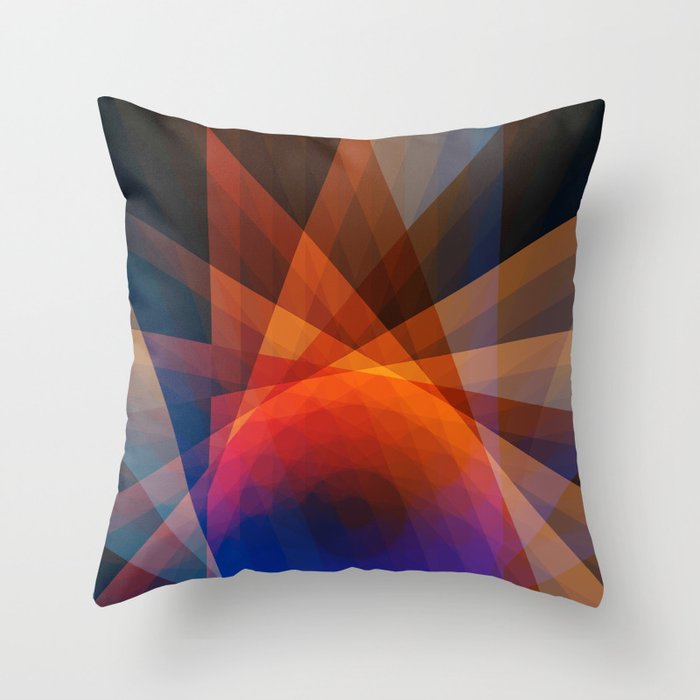 A Receptive Mind is Connected Throw Pillow