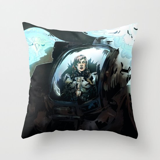 Search for Leviathan Throw Pillow