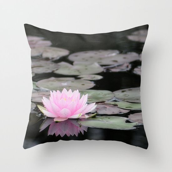 The Lily Pad Throw Pillow