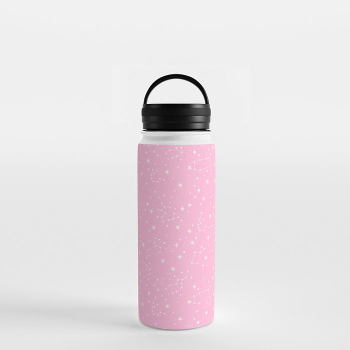 Pink Constellations Water Bottle