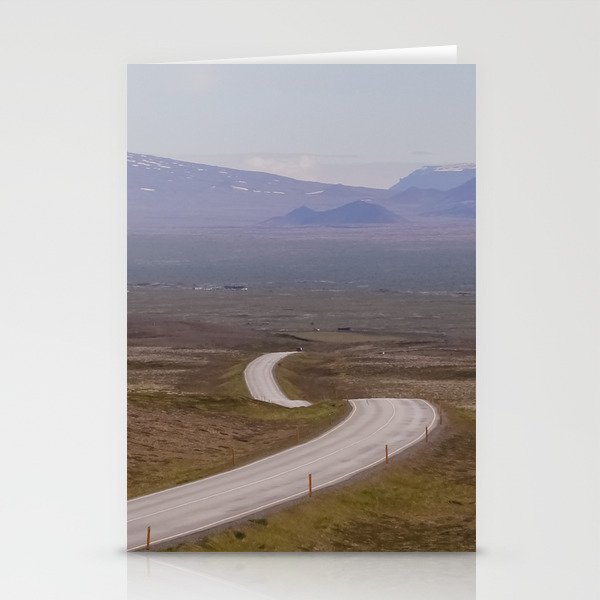 Icelandic Roads Stationery Cards